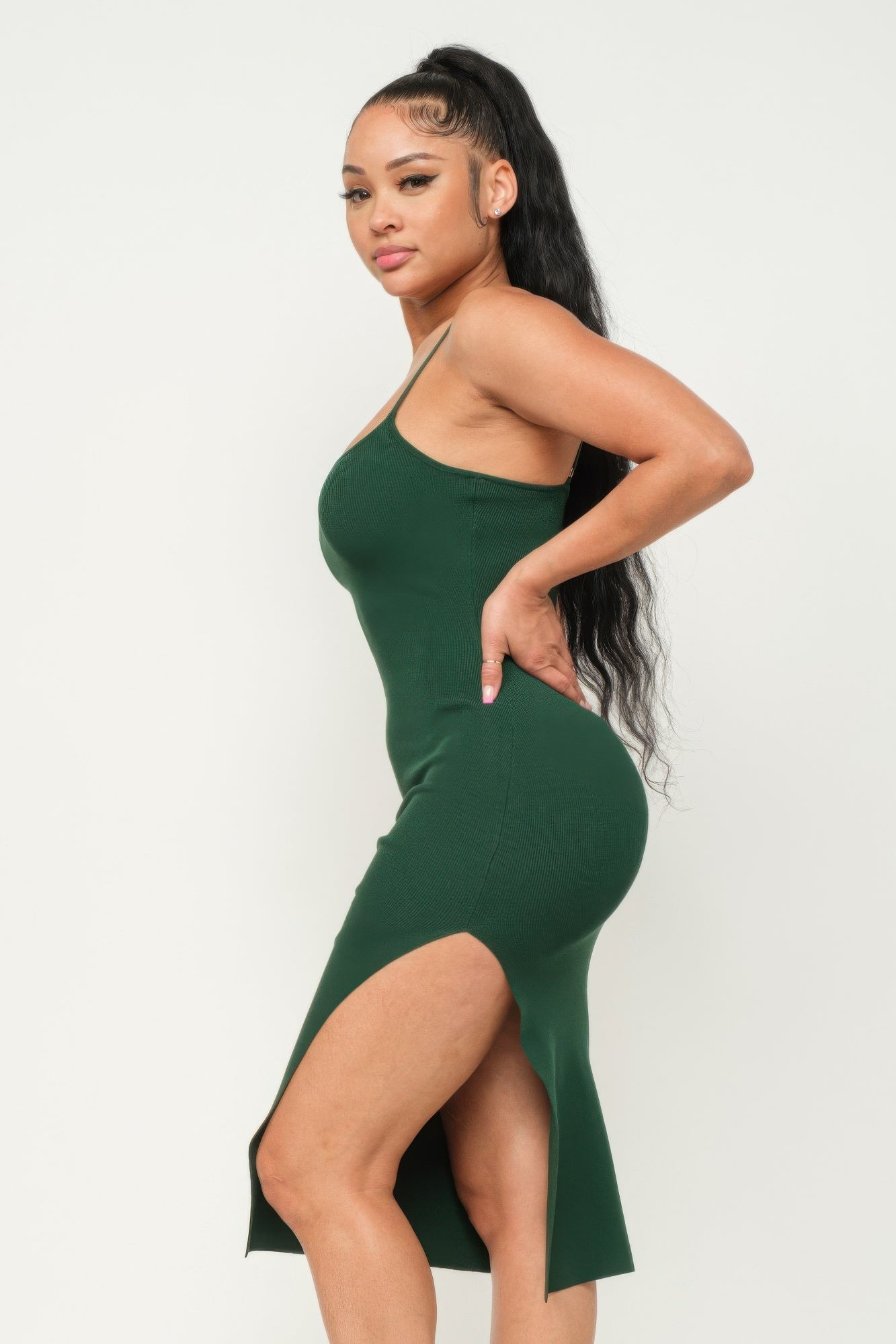 EaseMuse Side Slit Cami
