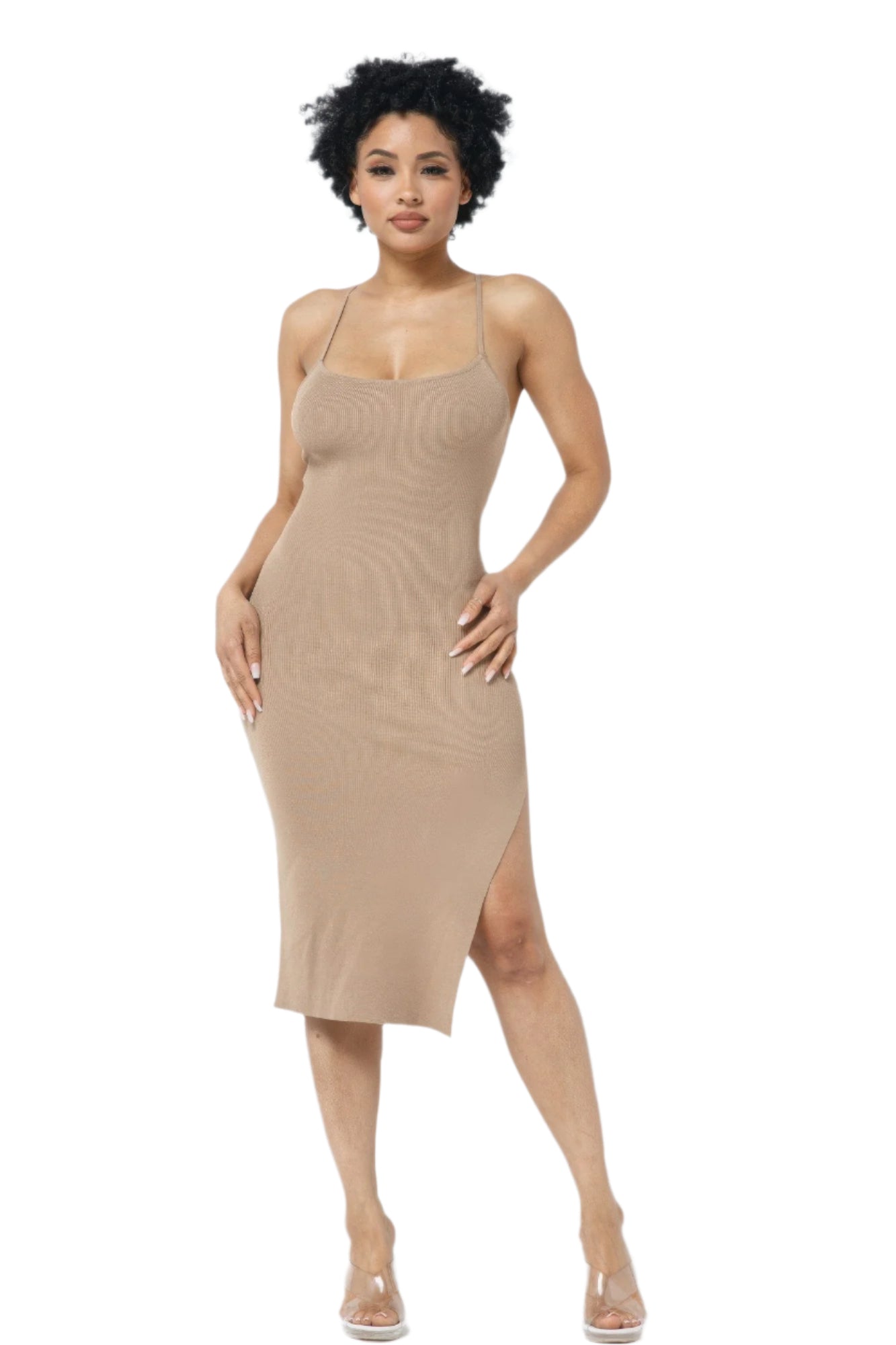 EaseMuse Side Slit Cami