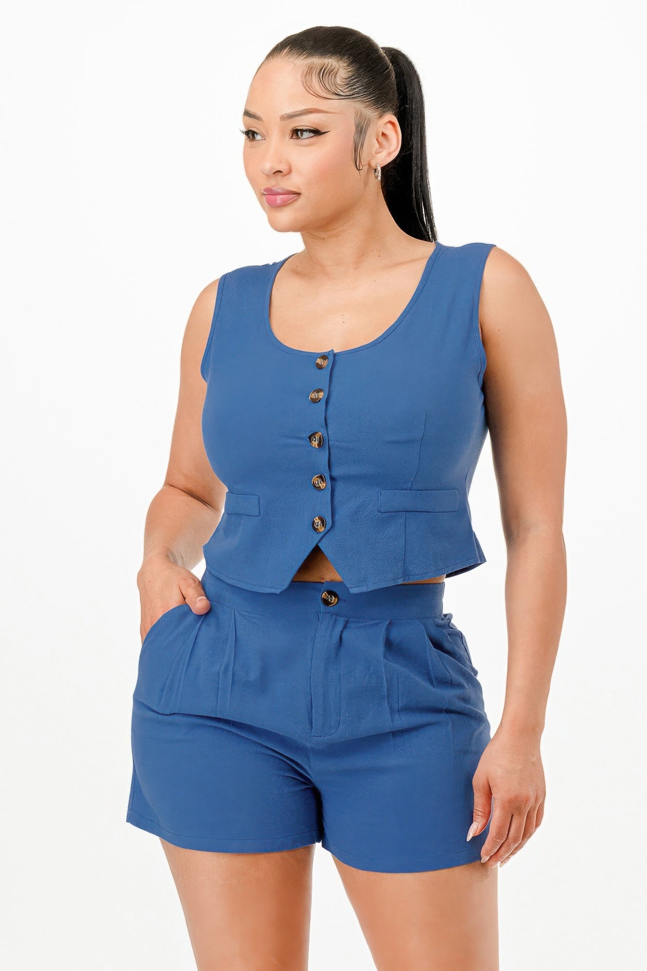 Double Vision Vest & Short Set