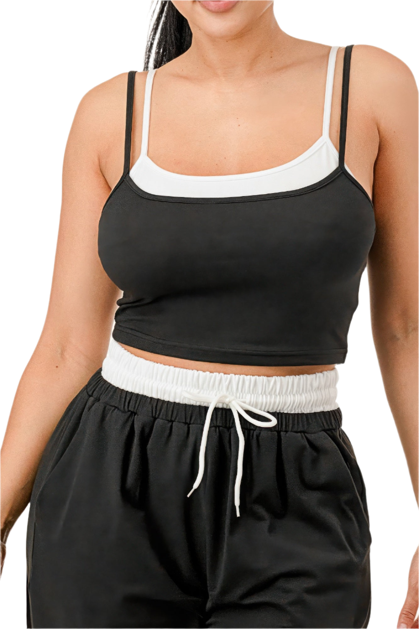 Double Vision Tank Top & Sweatpant Set