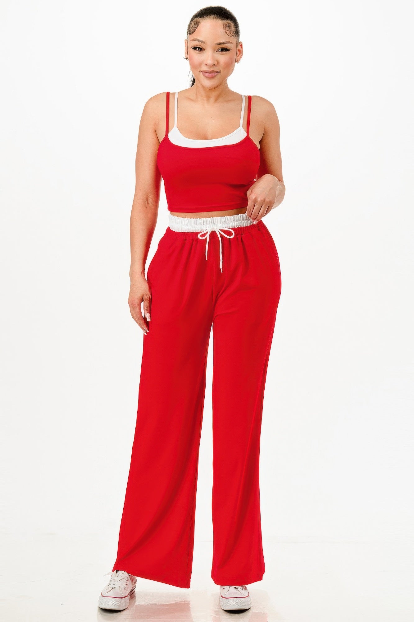Double Vision Tank Top & Sweatpant Set