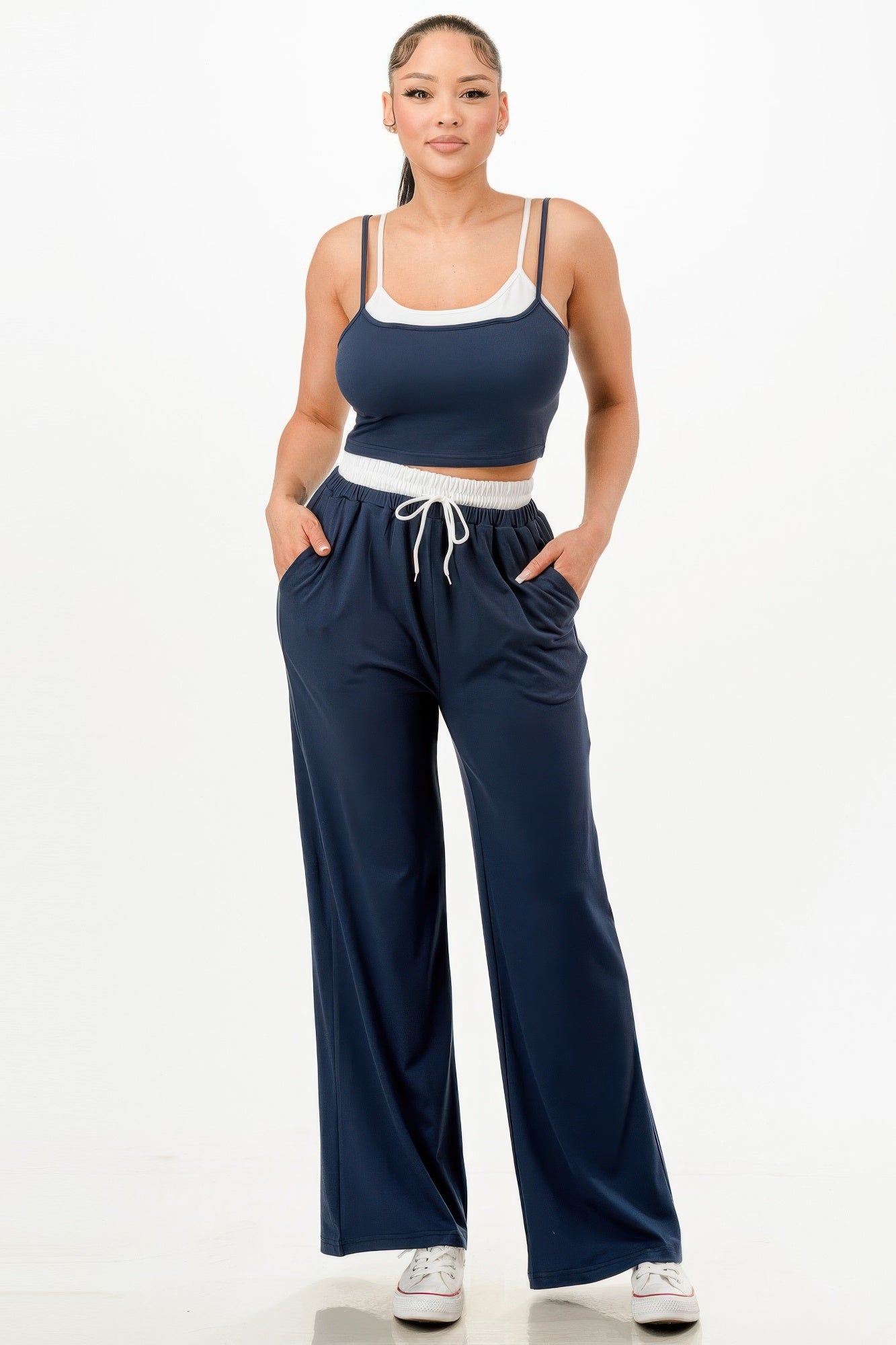Double Vision Tank Top & Sweatpant Set