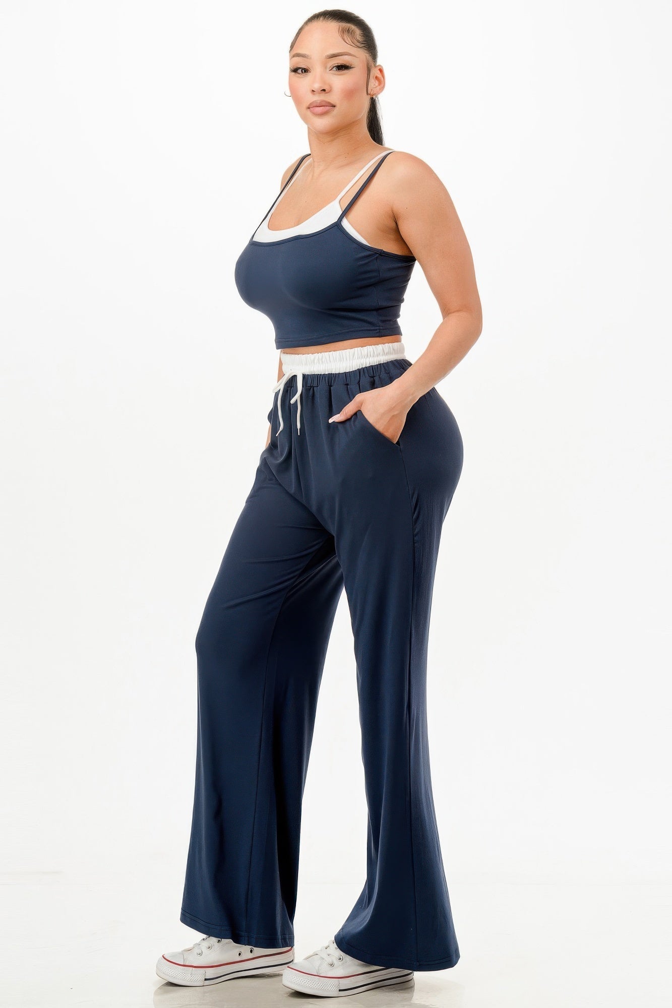 Double Vision Tank Top & Sweatpant Set
