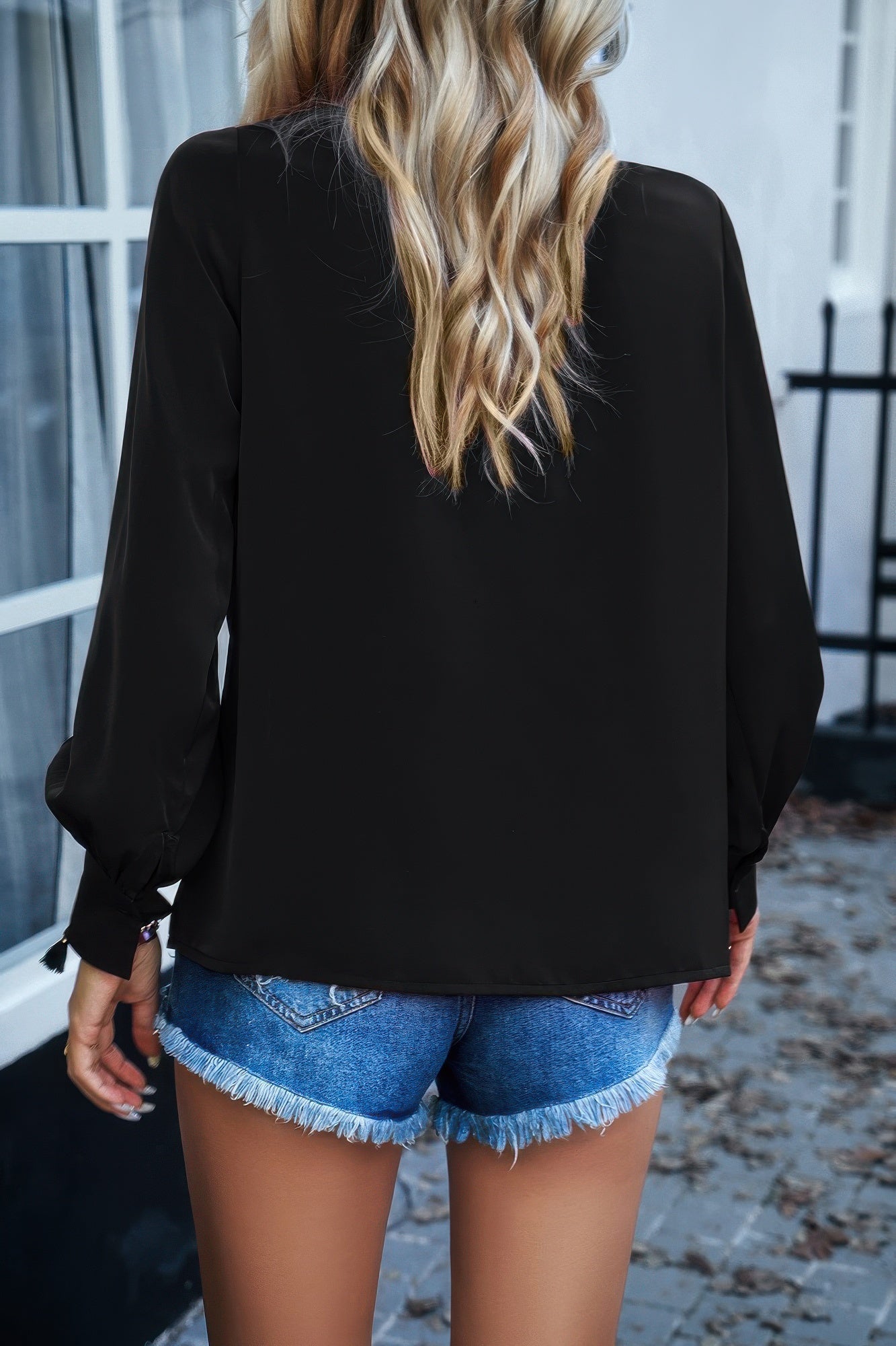Refined Ruffle Blouse