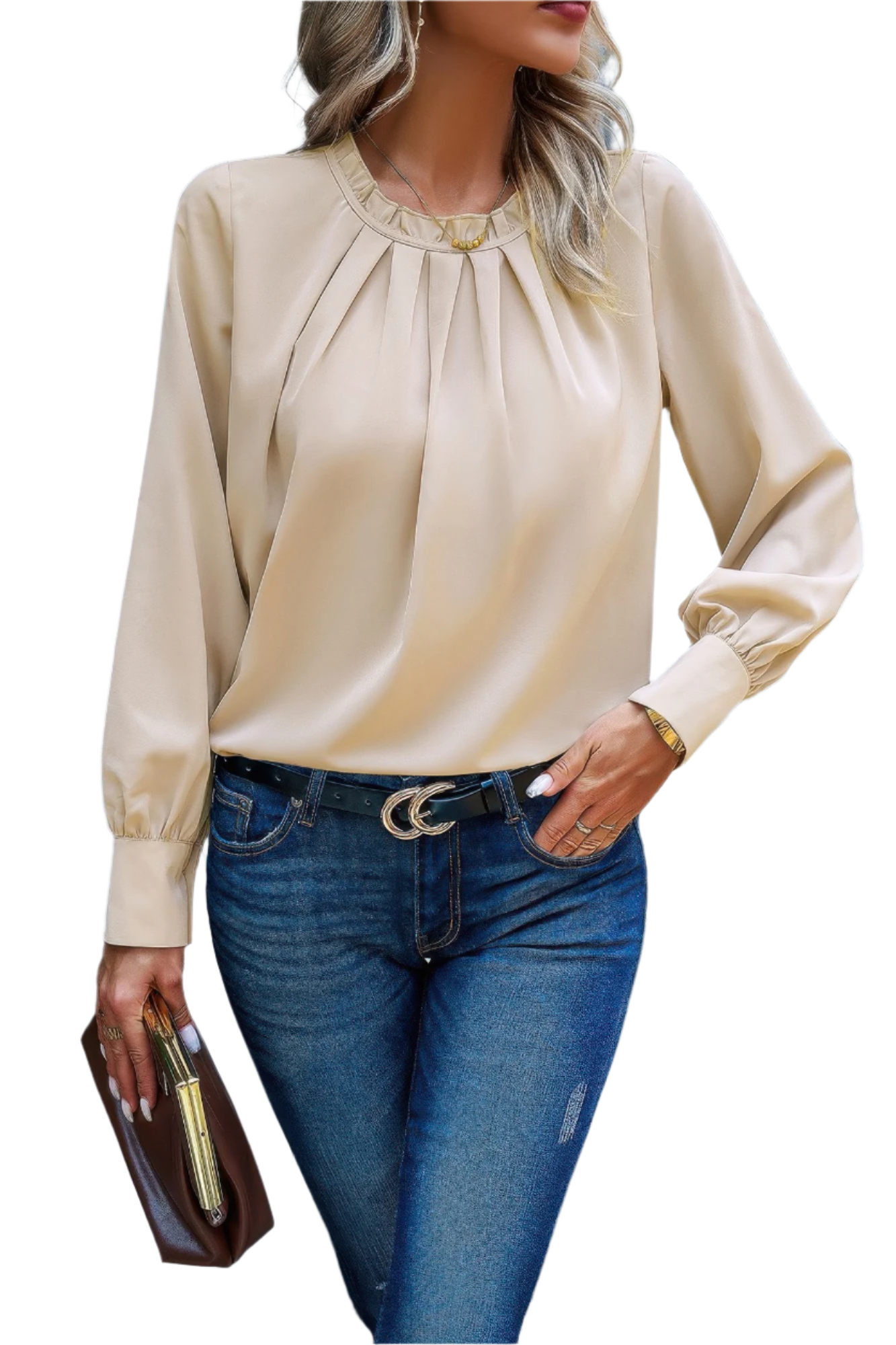 Refined Ruffle Blouse