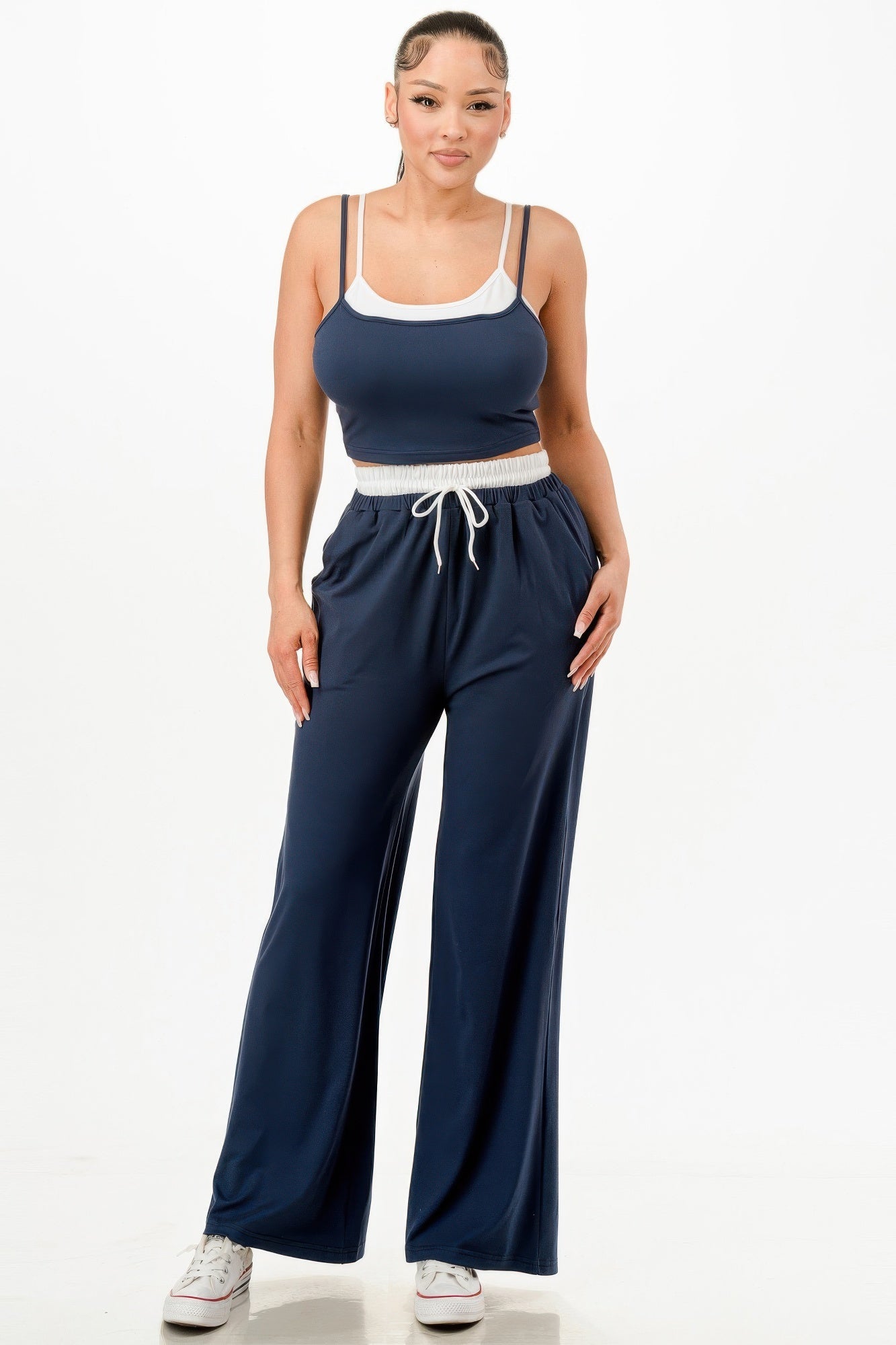 Double Vision Tank Top & Sweatpant Set