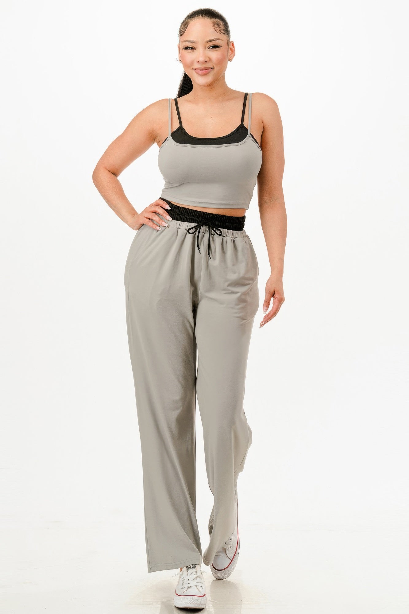 Double Vision Tank Top & Sweatpant Set