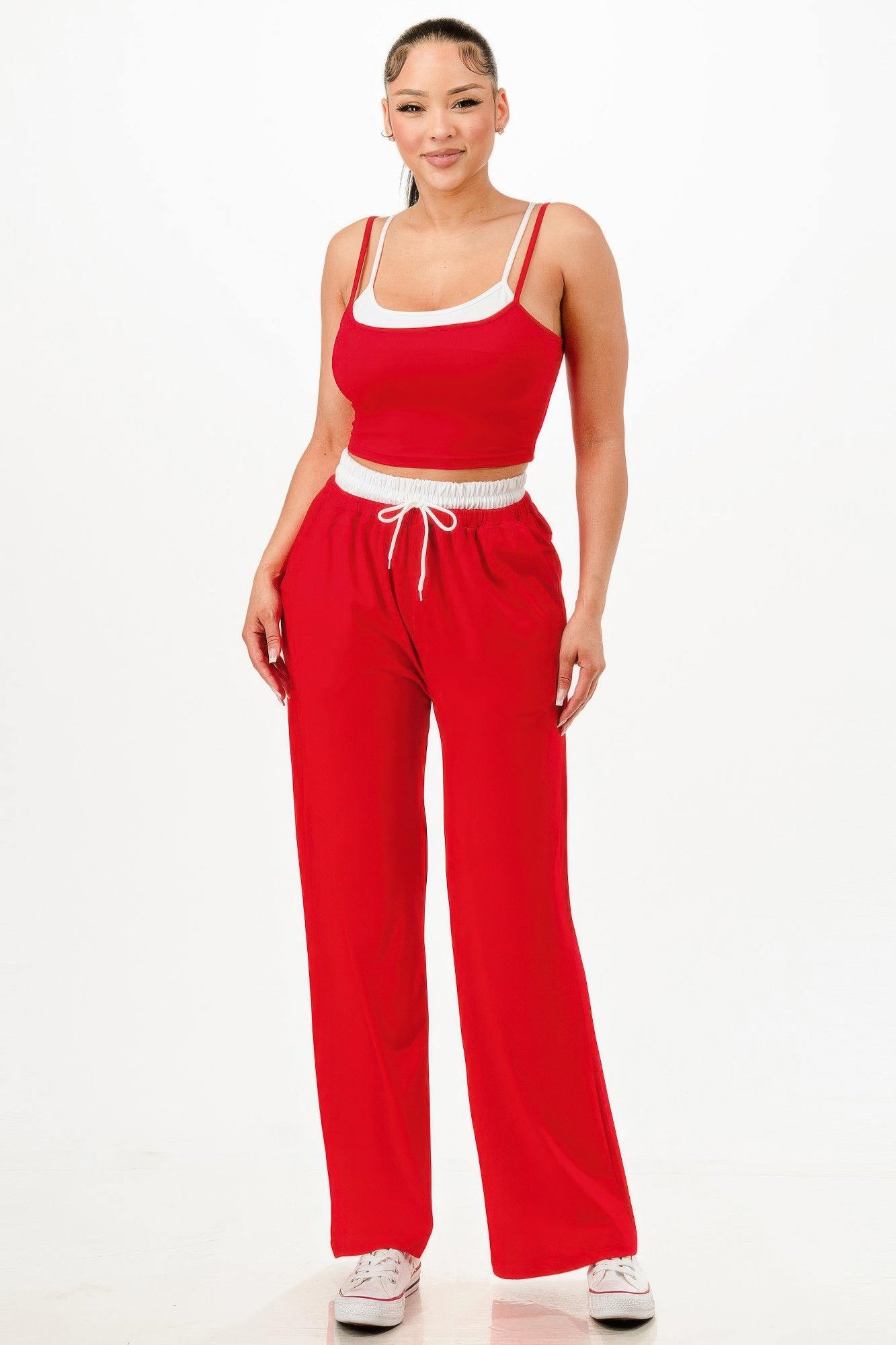 Double Vision Tank Top & Sweatpant Set